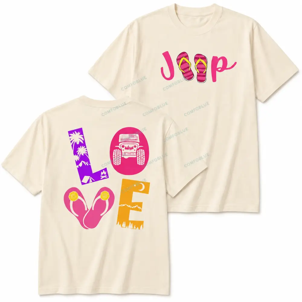 American Offroad Beach Love  Jp Unisex T-shirt