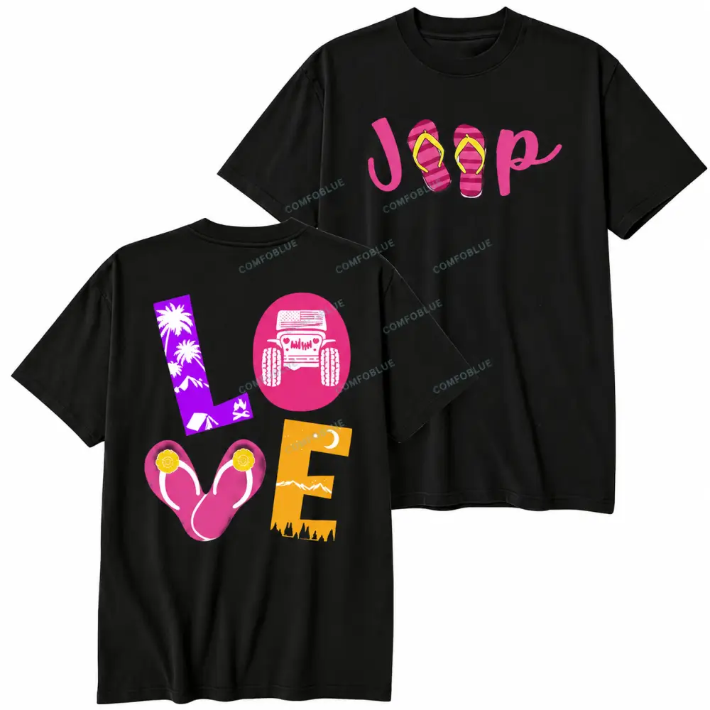 American Offroad Beach Love  Jp Unisex T-shirt