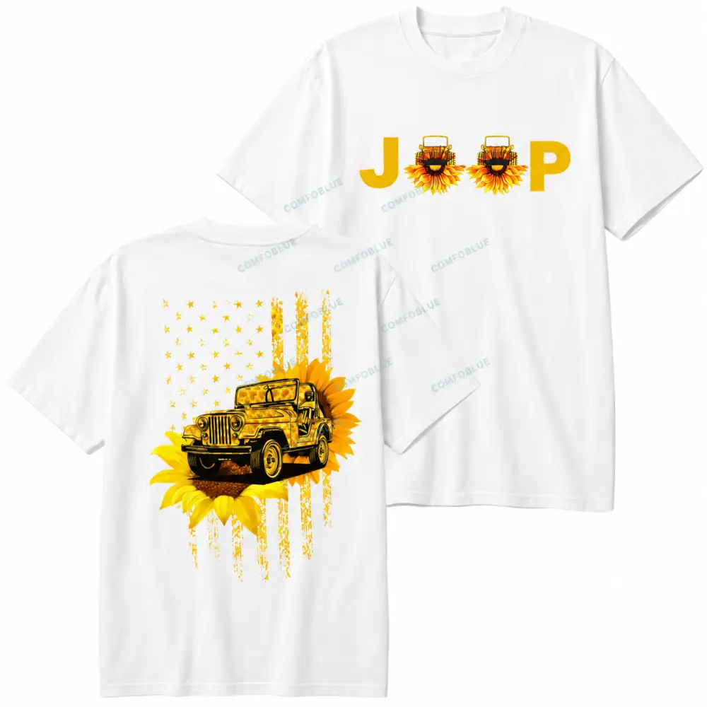 American Flag Sunflower Jp Unisex T-shirt