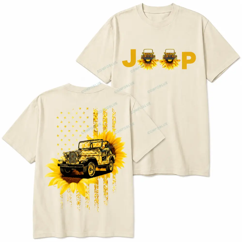 American Flag Sunflower Jp Unisex T-shirt