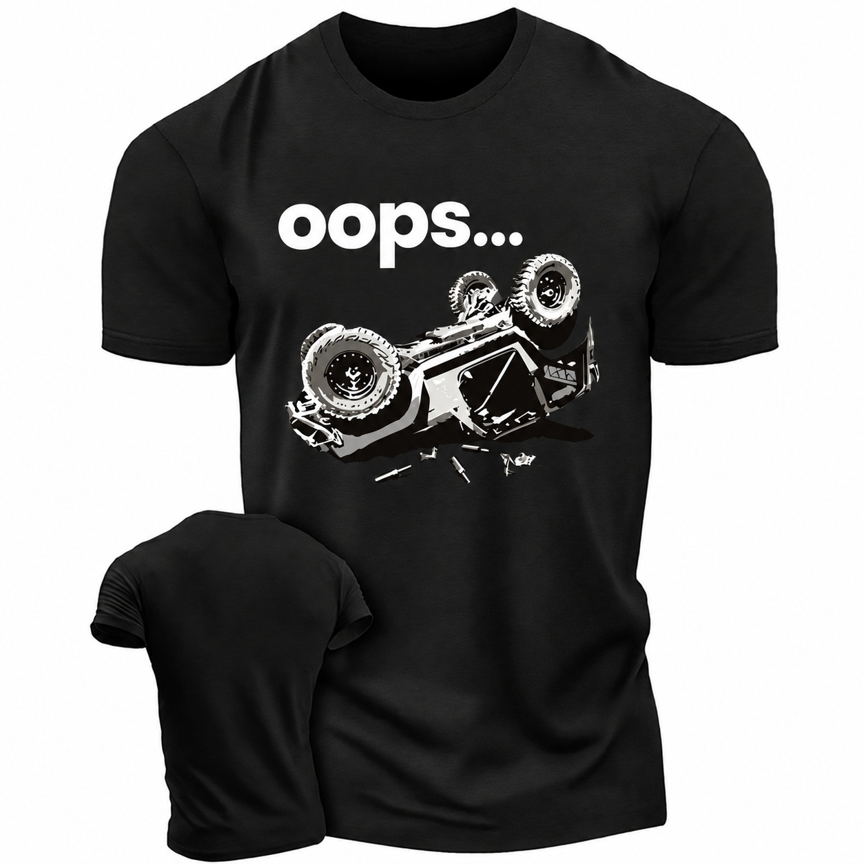 Funny Oops... Overturn Unisex T-shirt