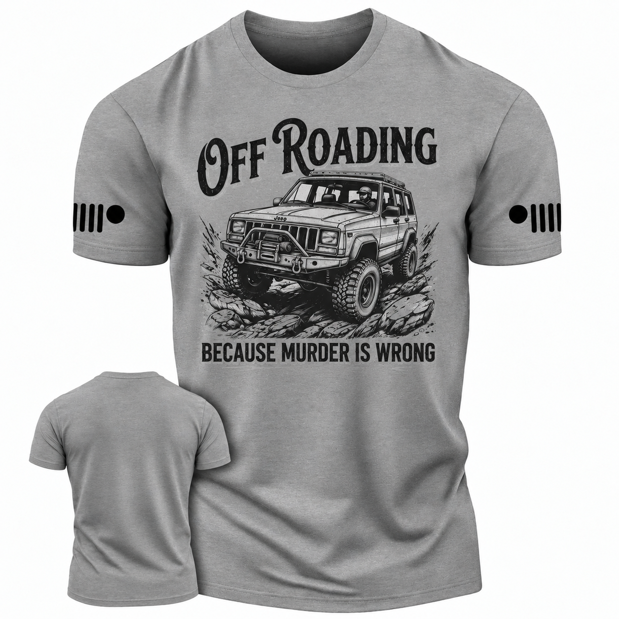 Cherokee XJ Funny Murder Is Wrong Unisex T-Shirt