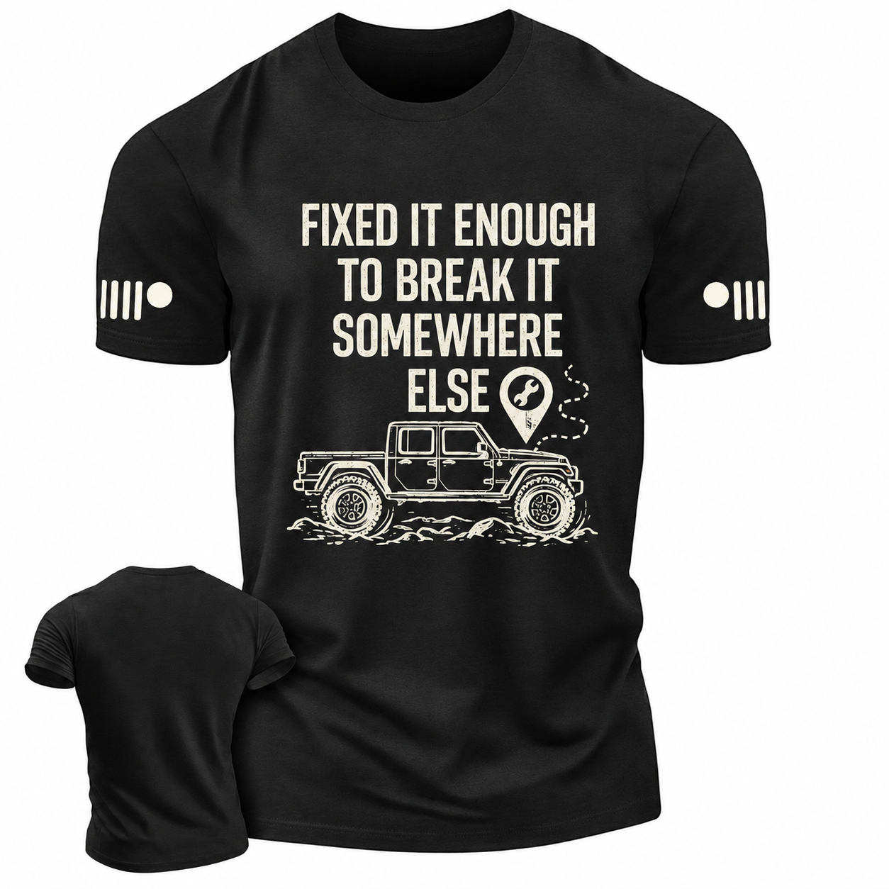 Fixed It Enough Funny Gladiator Unisex T-Shirt