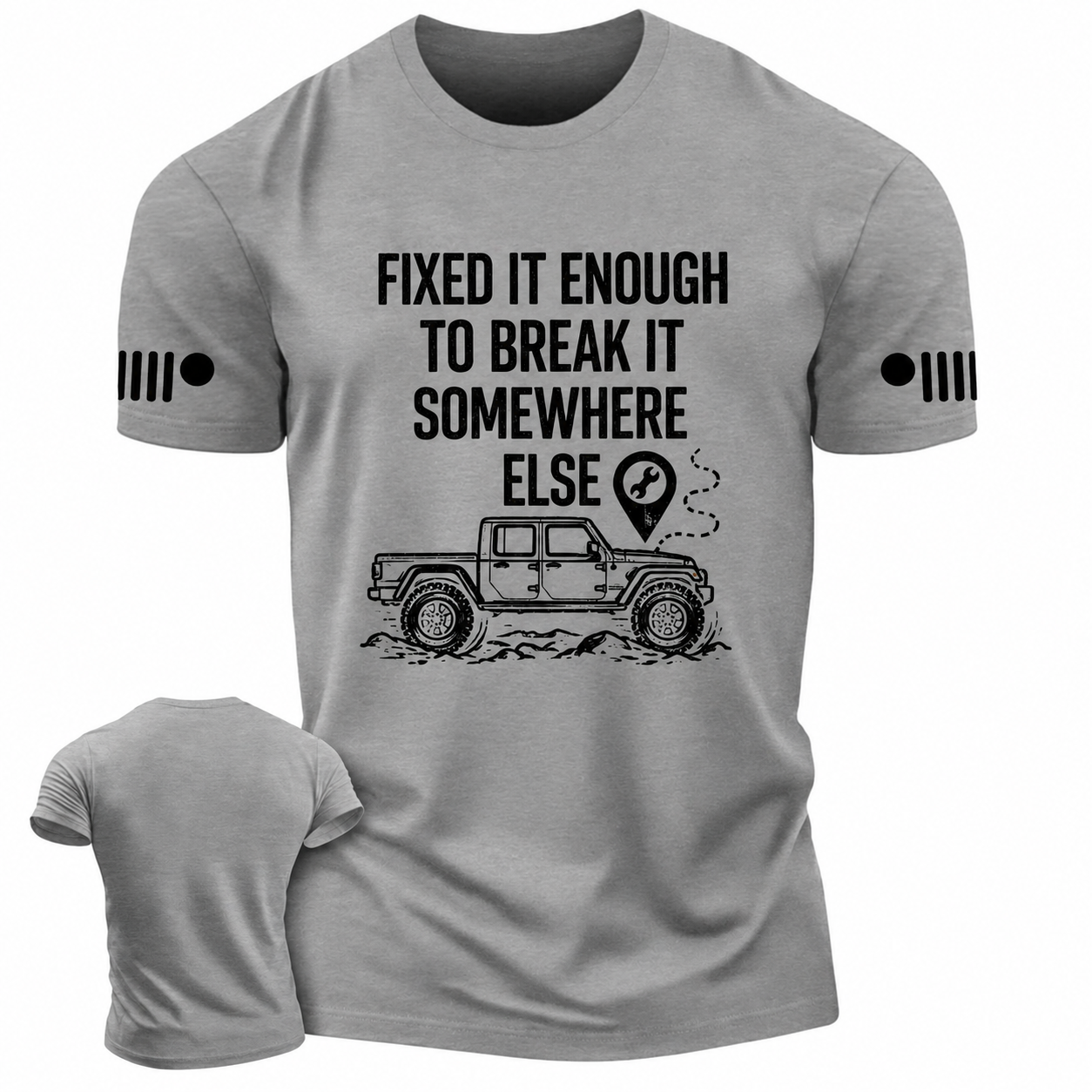 Fixed It Enough Funny Gladiator Unisex T-Shirt