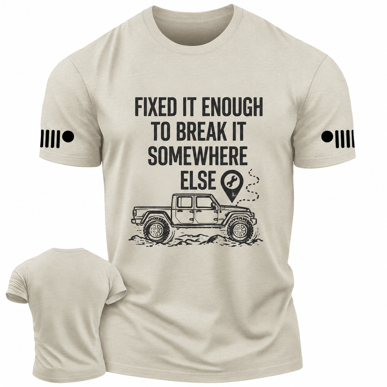 Fixed It Enough Funny Gladiator Unisex T-Shirt