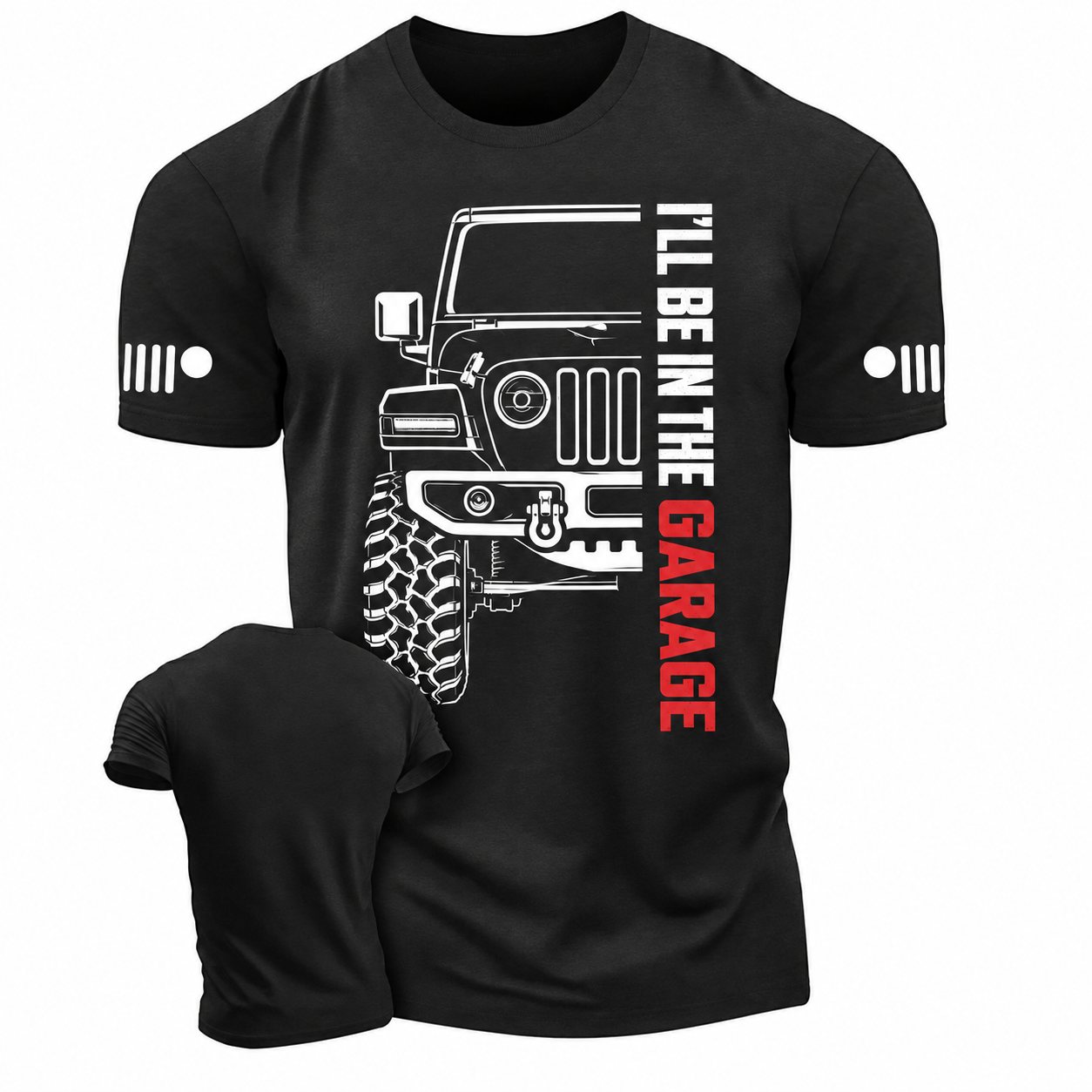 I'll Be in the Garage Tire Unisex T-Shirt