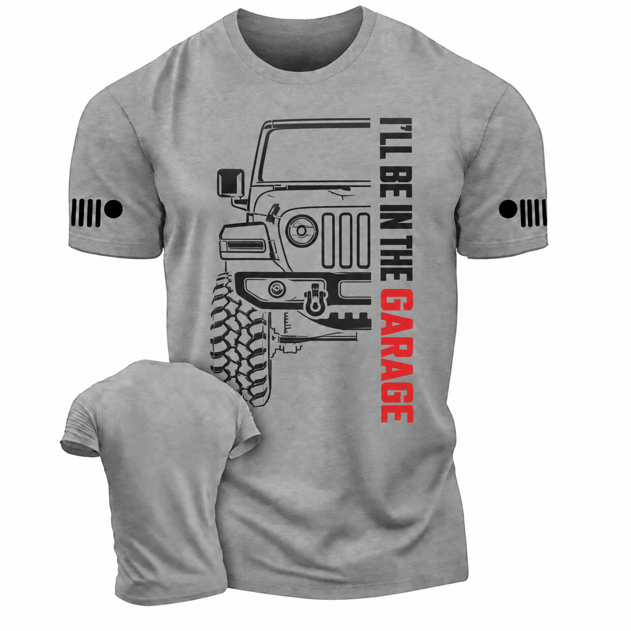I'll Be in the Garage Tire Unisex T-Shirt