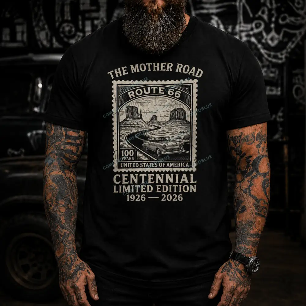 100 Years Route 66  Unisex T-shirt