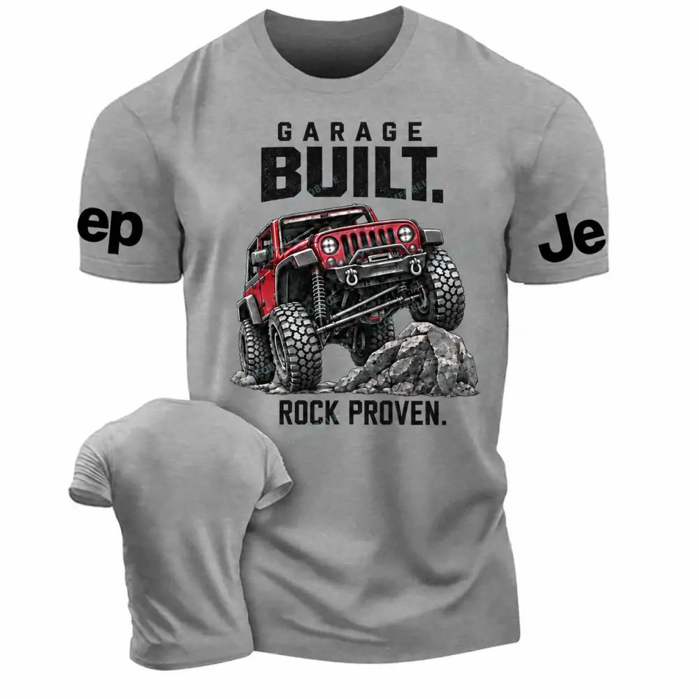 Garage Built Rock Proven Cotton T-Shirt