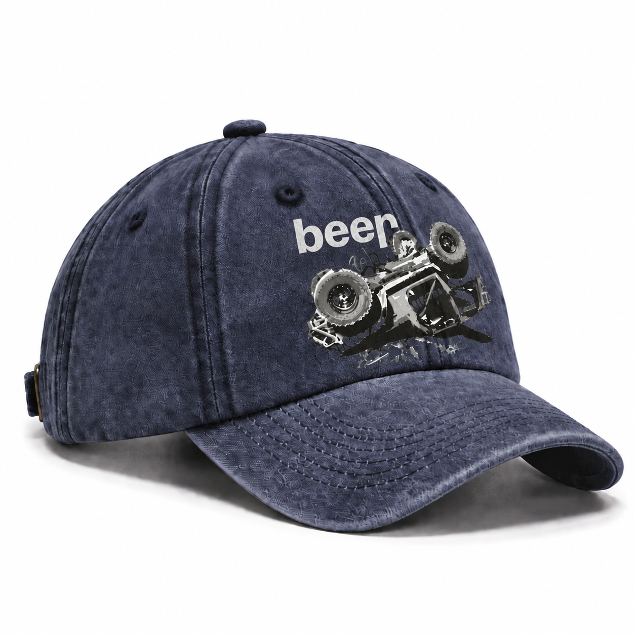 Funny Beer Overturn Jp Offroad Baseball Cap