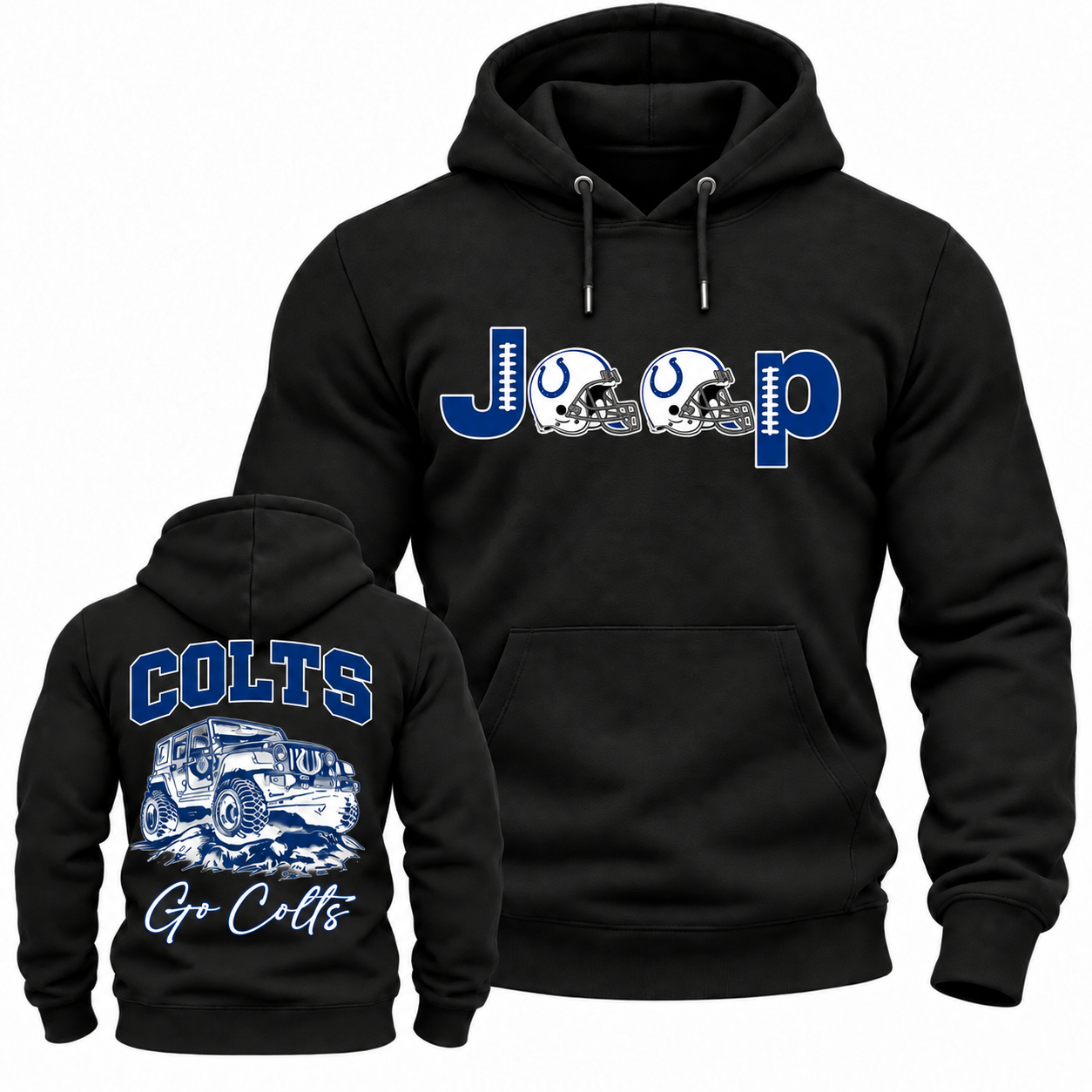 Indianapolis Colts JP Unisex Casual Hoodie