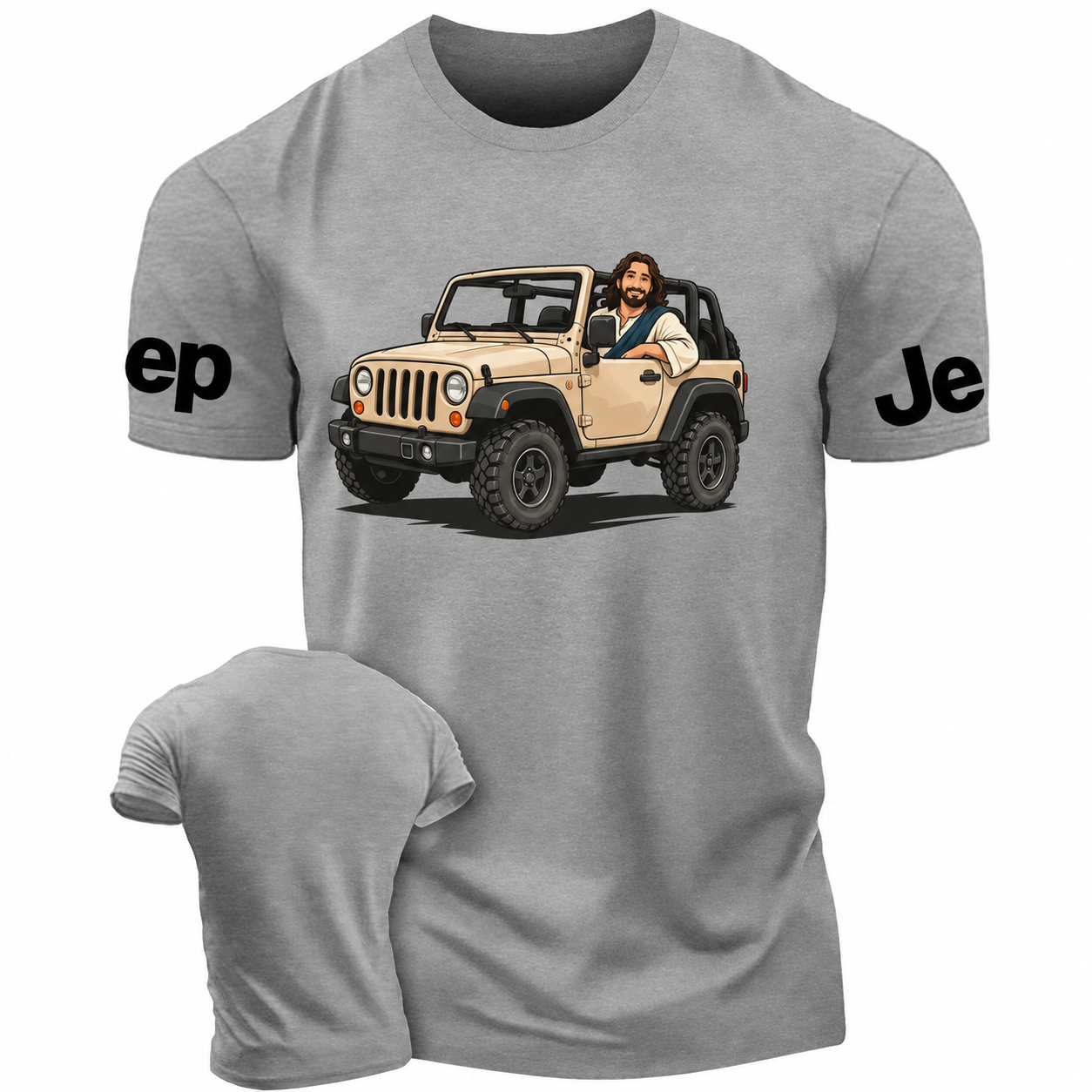 Faith Based Jesus 4x4 Christian Jp Unisex T-shirt