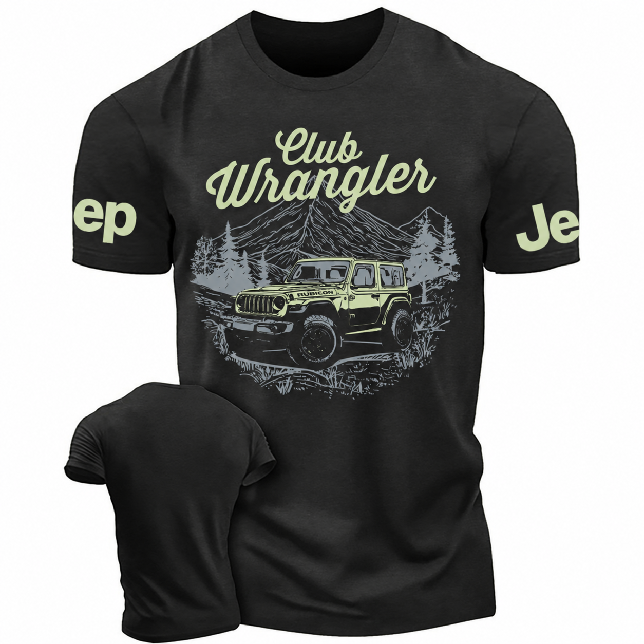 Made For Backroads And Weekend Escapes Vintage Off-Road Club Cotton T-Shirt