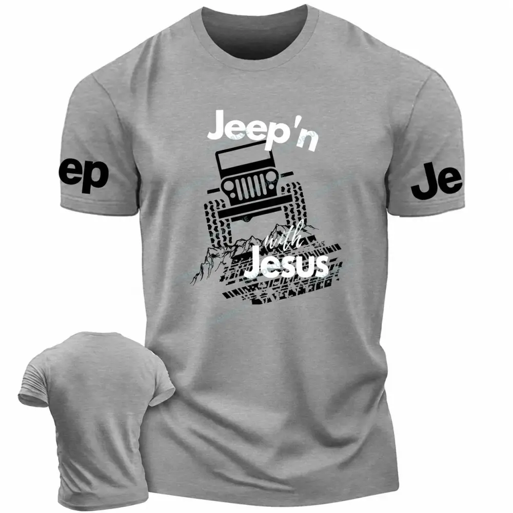 Jeeoin With Jesus Cotton T-Shirt