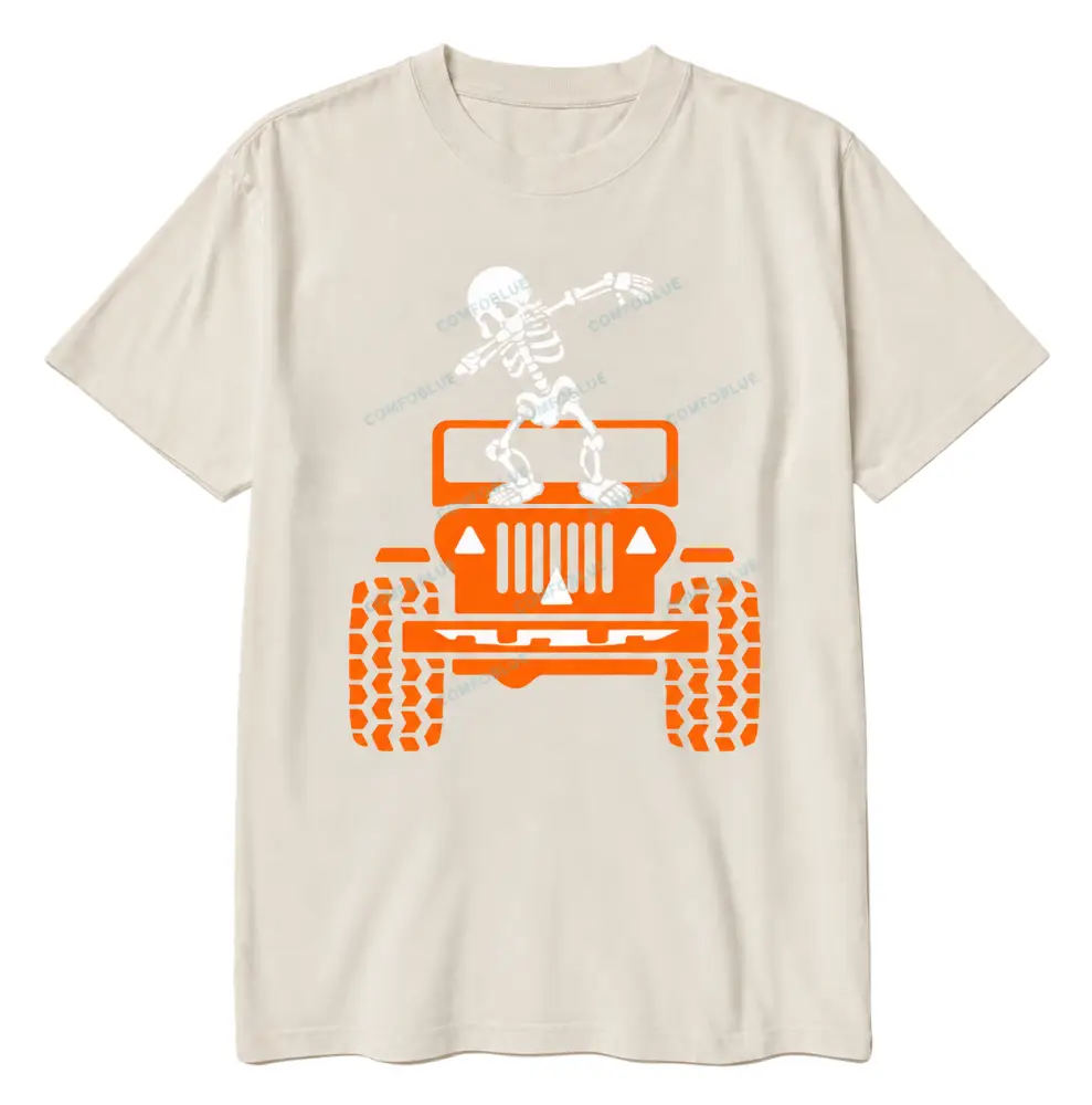 Skeletons Dancing on Jps Halloween Unisex T-Shirt