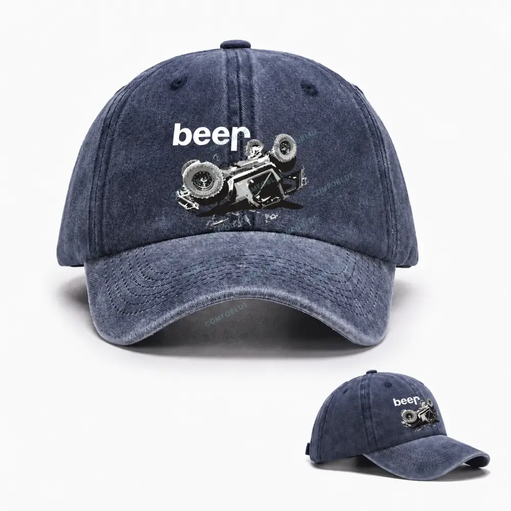 Funny Beer Overturn Jp Offroad Baseball Cap