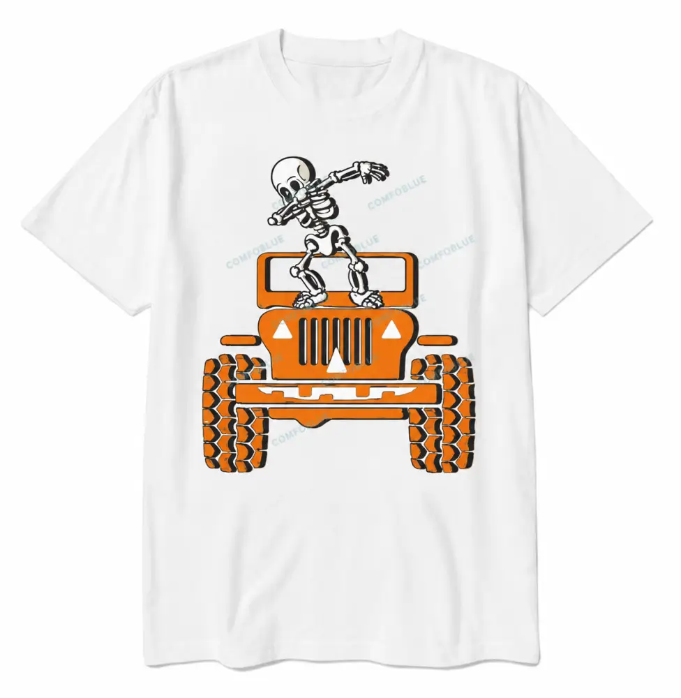 Skeletons Dancing on Jps Halloween Unisex T-Shirt