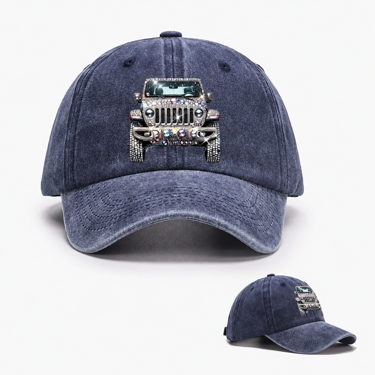 Bling Sparkle Rhinestone Baseball Cap