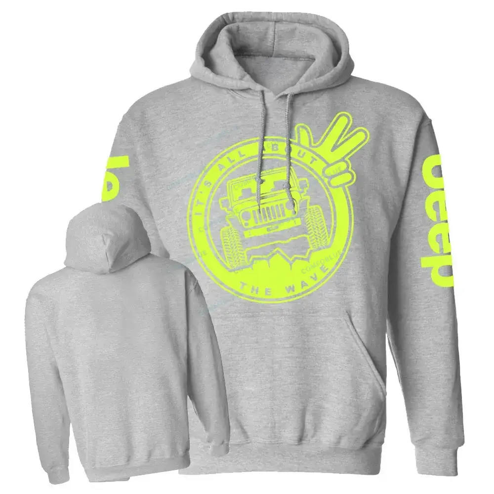 It's The About The Wave Jp Truck Jp Casual Hoodie
