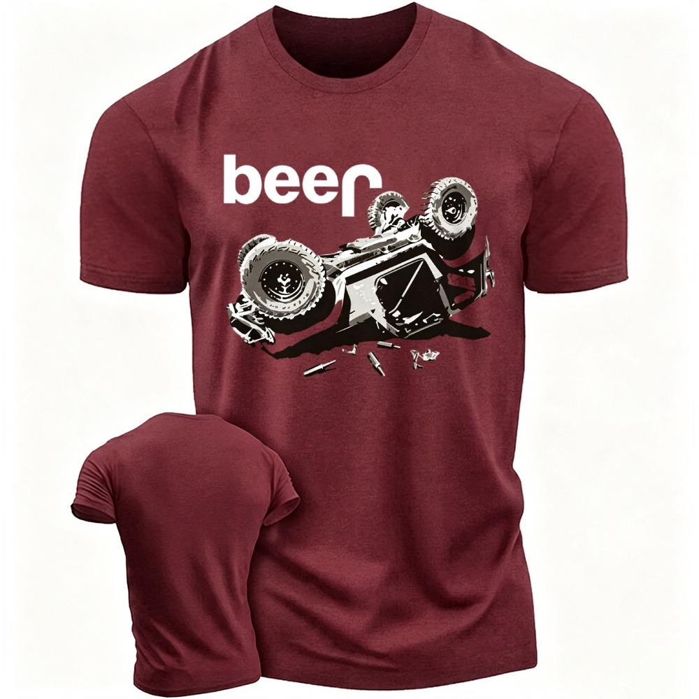 Funny Beer Overturn Unisex T-shirt