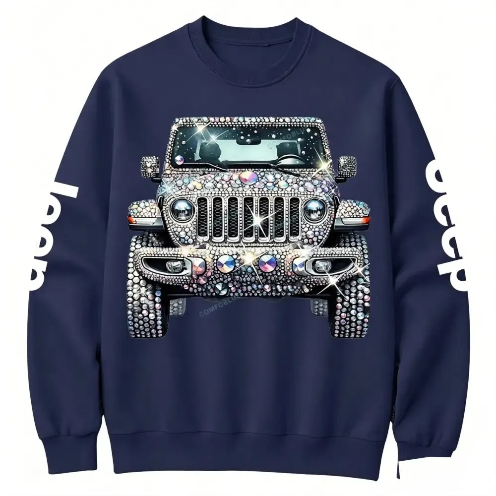 Bling Sparkle Rhinestone Sweatshirt