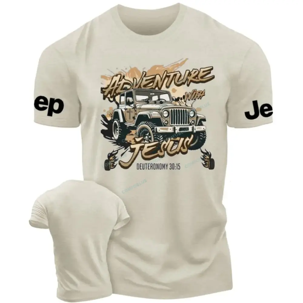 Adventure with Jesus Deut 30:15 Unisex Jp T-shirt