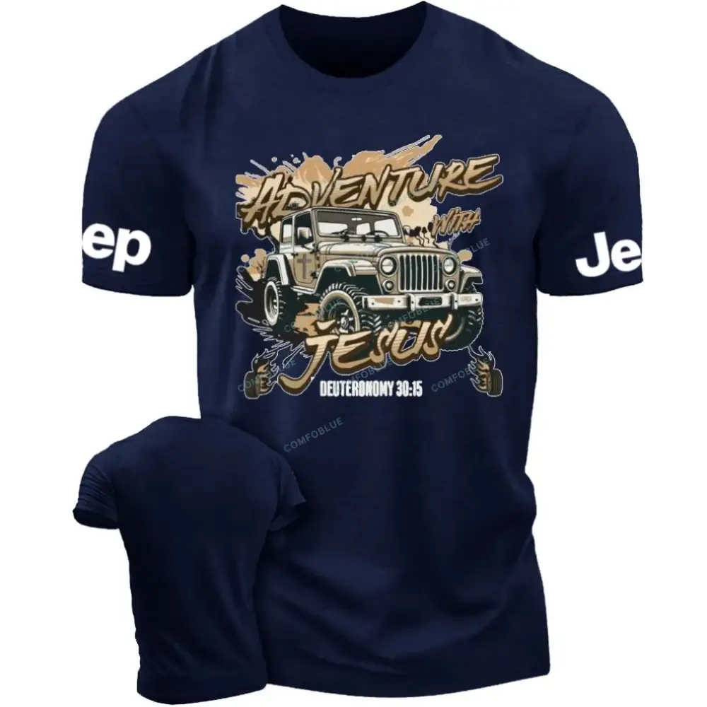 Adventure with Jesus Deut 30:15 Unisex Jp T-shirt