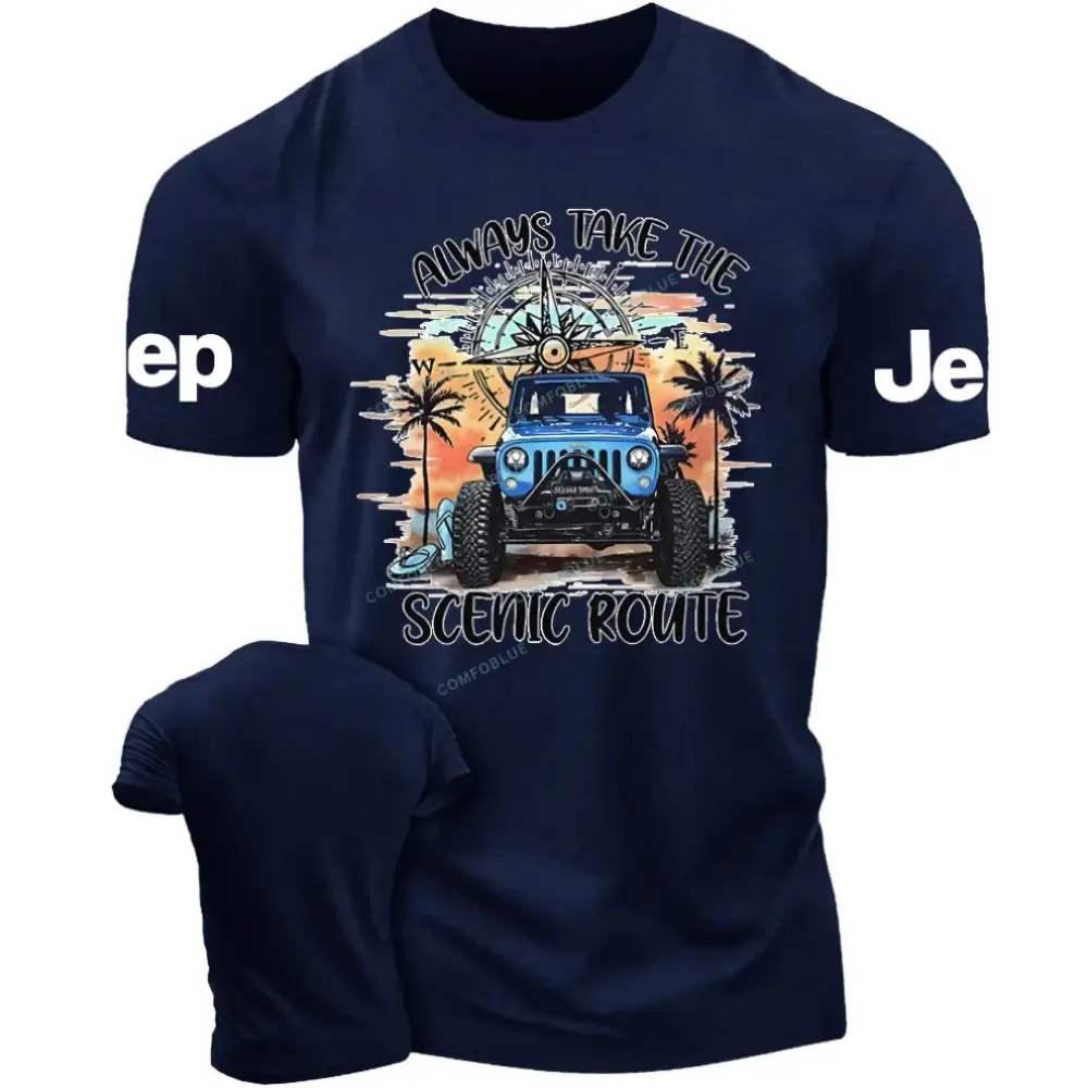 Always Take The Scenic Route Jp Unisex T-shirt