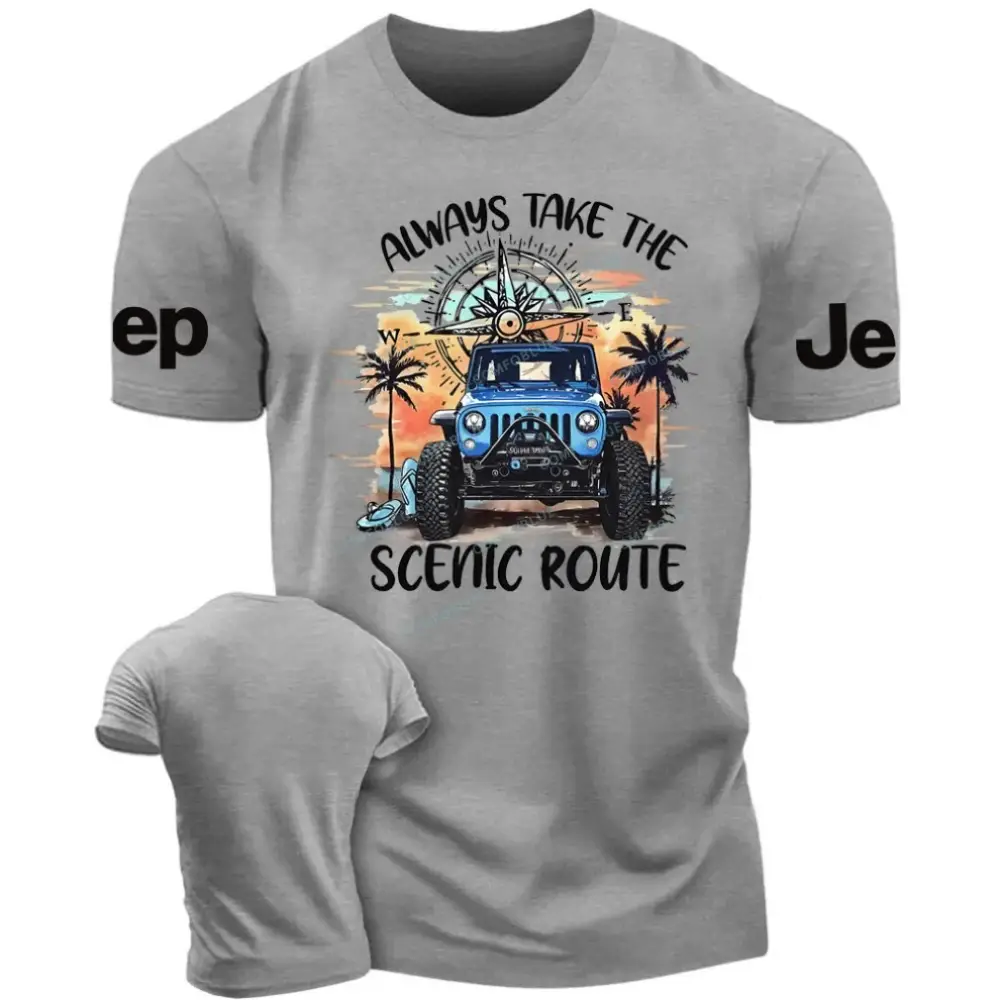 Always Take The Scenic Route Jp Unisex T-shirt