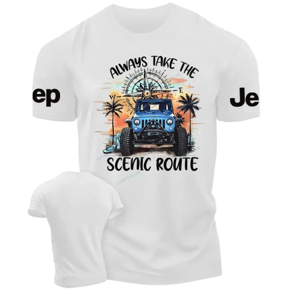 Always Take The Scenic Route Jp Unisex T-shirt