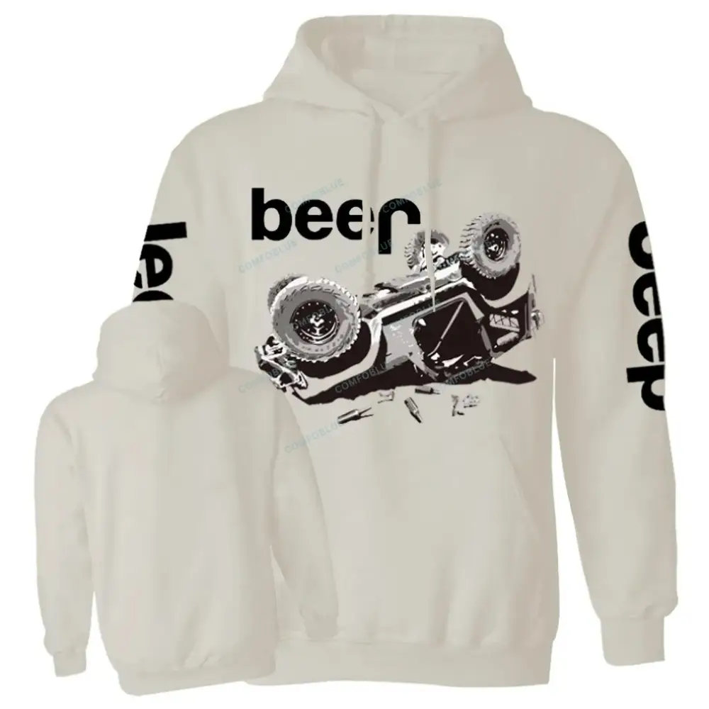 Funny Beer Overturn Jp Unisex Hoodie