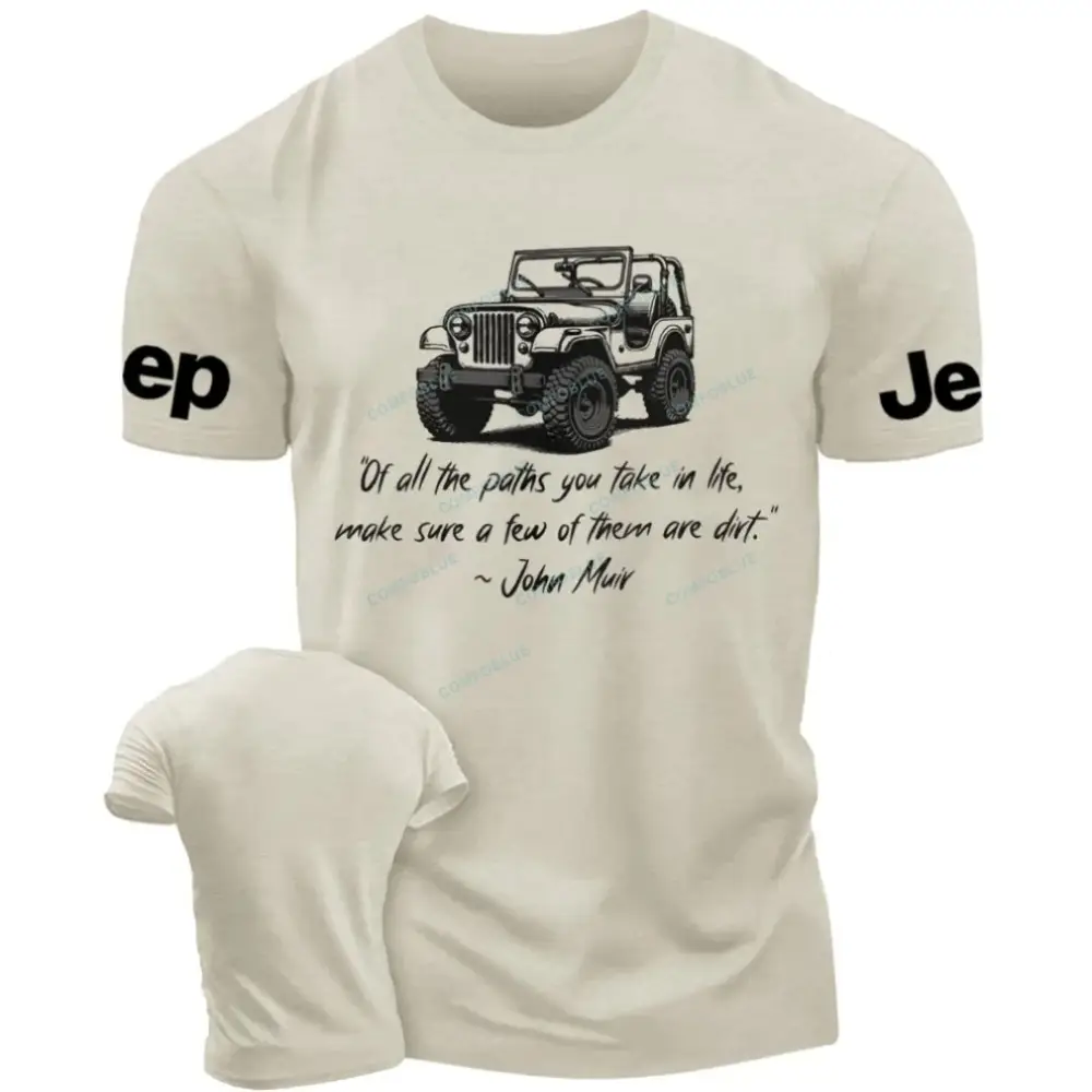 Dirt Path John Muir Quote Jp Unisex T-Shirt