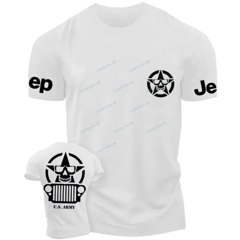 Skull Star Willys U.S. Army Unisex Jp T-shirt