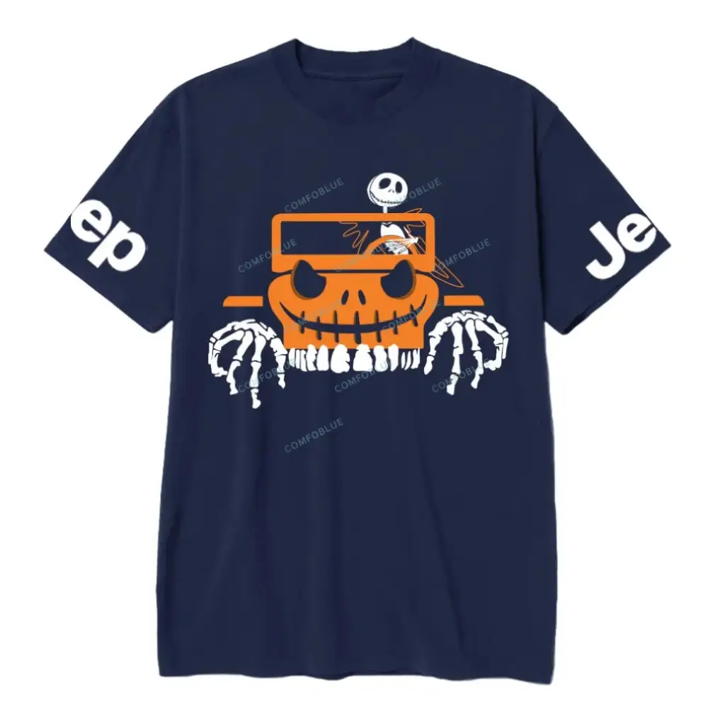 Bone Grille Orange Halloween Unisex Jp T-shirt