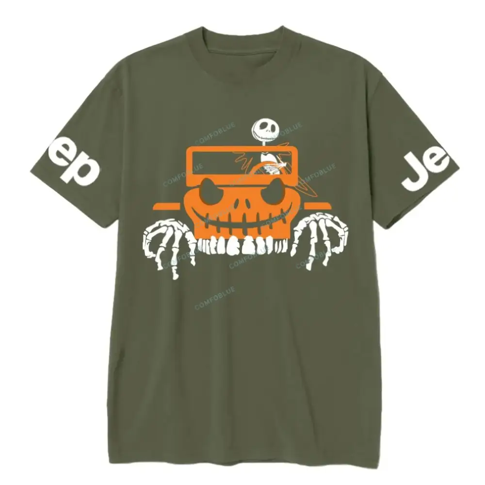 Bone Grille Orange Halloween Unisex Jp T-shirt