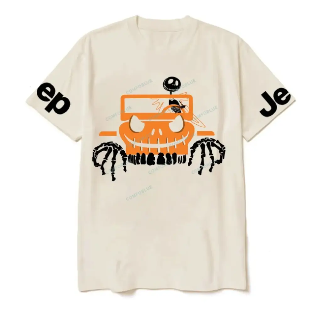 Bone Grille Orange Halloween Unisex Jp T-shirt