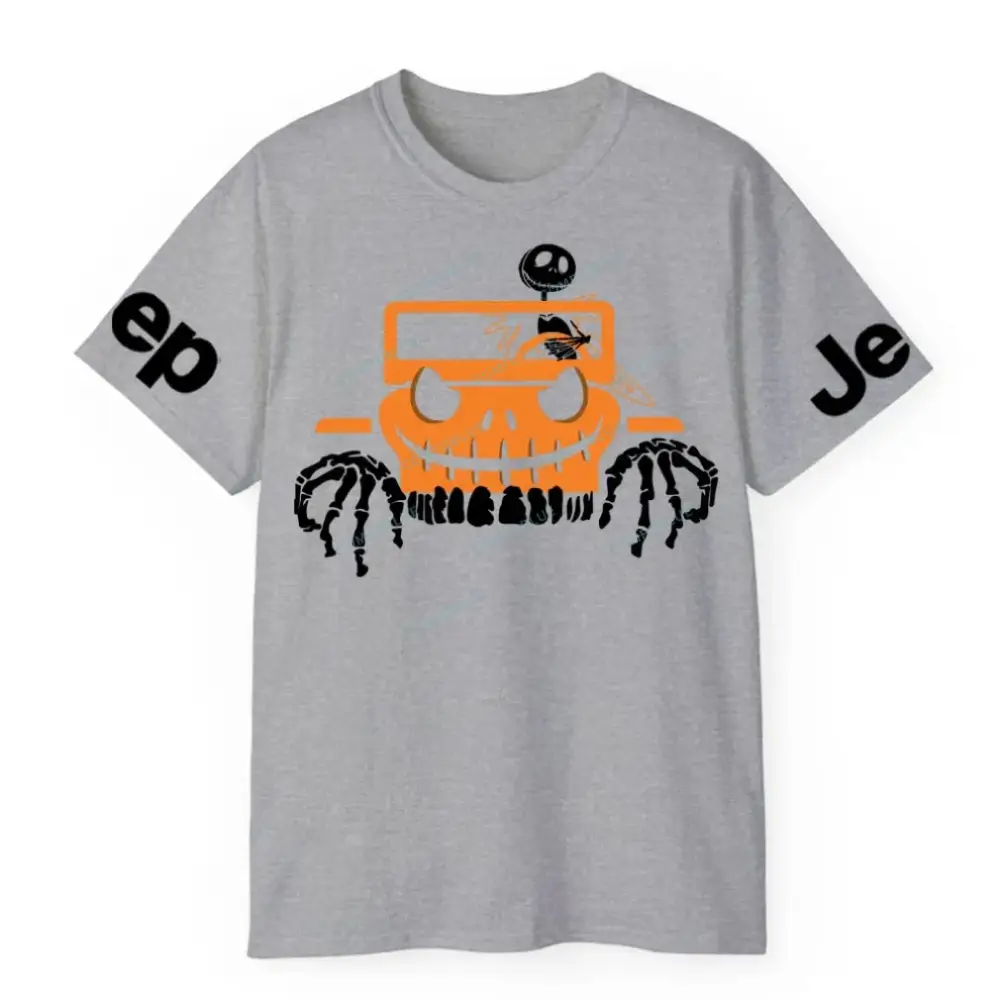 Bone Grille Orange Halloween Unisex Jp T-shirt