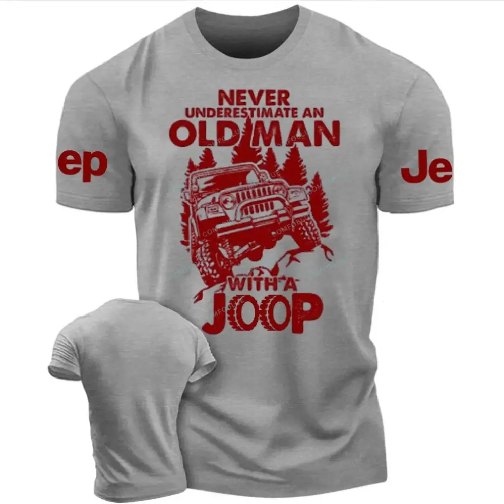 Never Underestimate An Old Man Jp Unisex T-shirt
