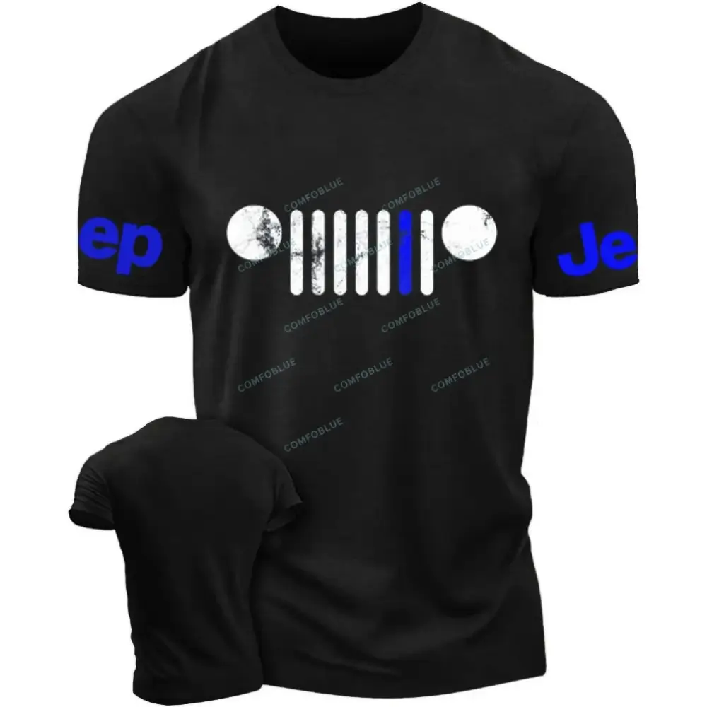 Grille Police Blue Jp Unisex T-shirt