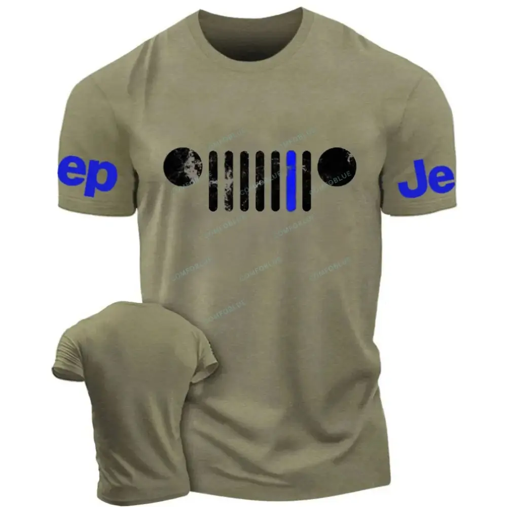 Grille Police Blue Jp Unisex T-shirt