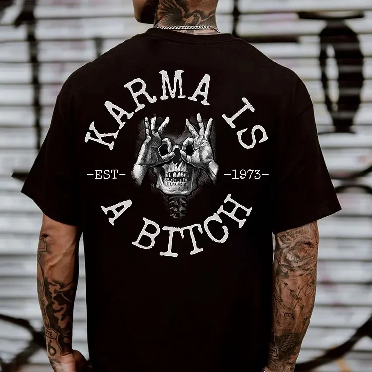 Karma Is A Bitch Unisex T-shirt