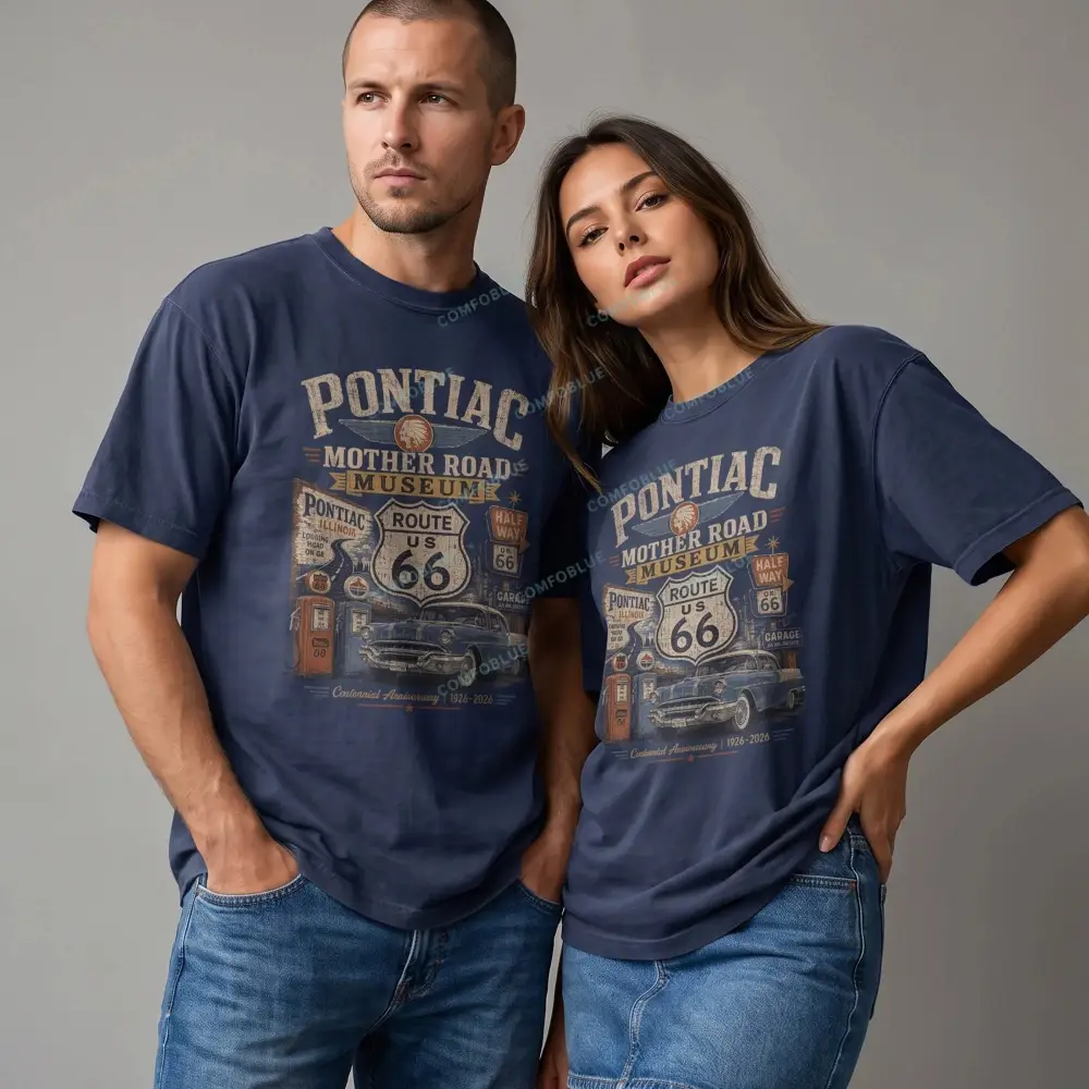 Pontiac Illinois Route 66 Unisex T-shirt