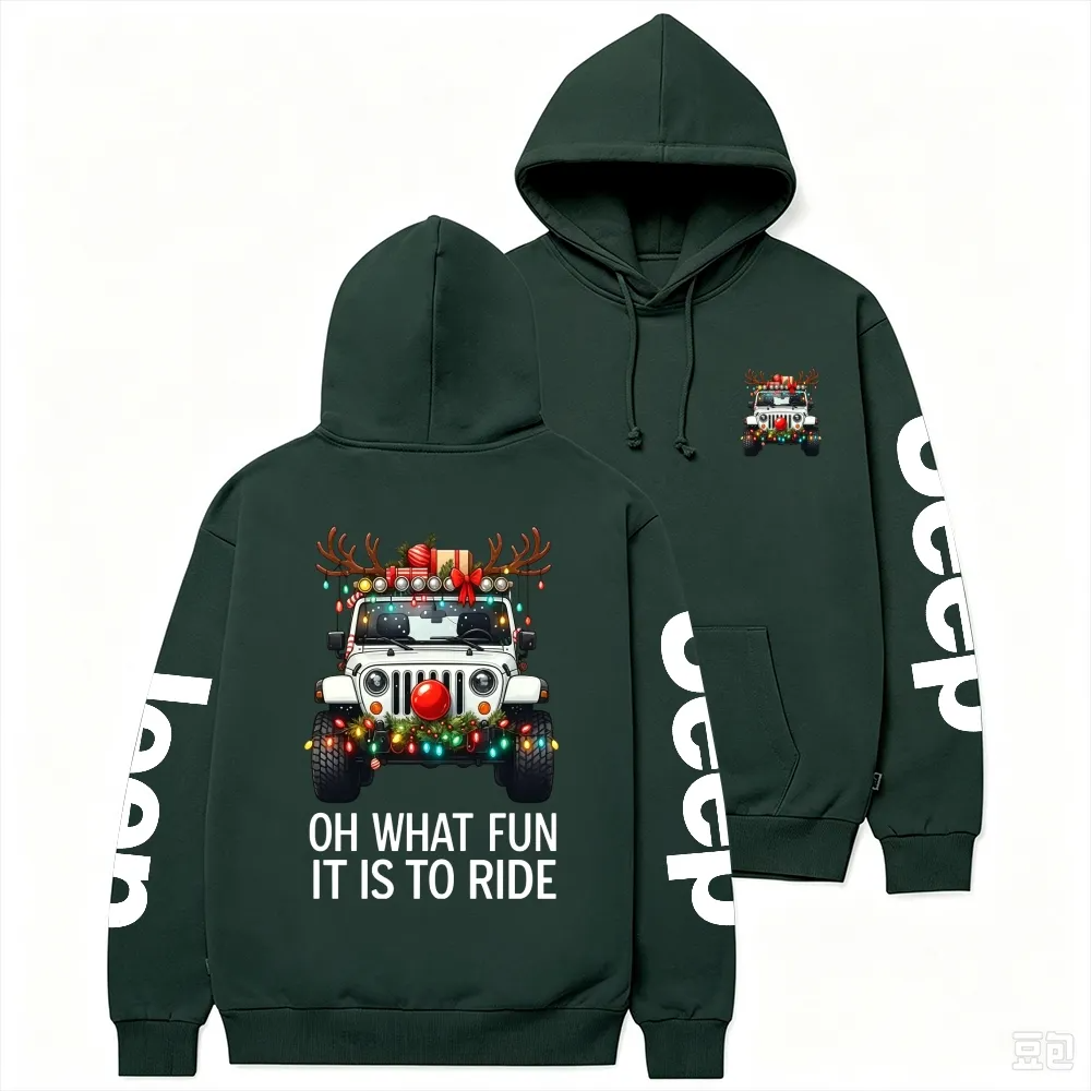 Oh What Fun It Is To Ride Jp Unisex Hoodie