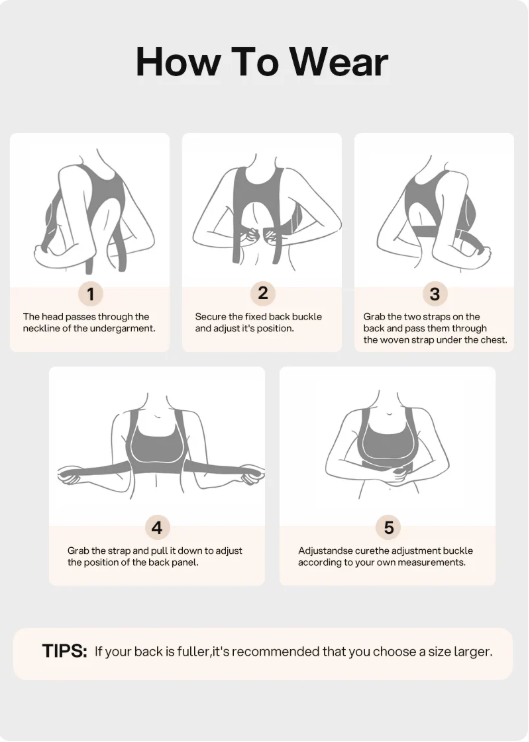[DAGGLOSA] Full Coverage Wirefree Jelly Support Posture Corrector Bra, Wide Adjustable Straps Plus Size Bra with Higher Side Wings