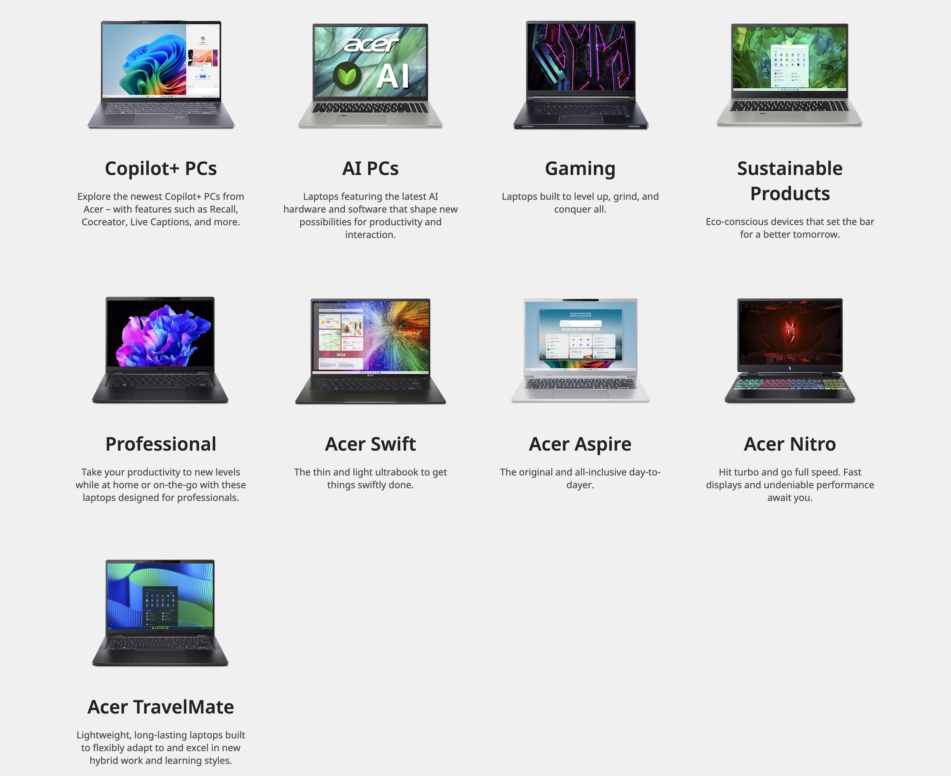 Acer laptop