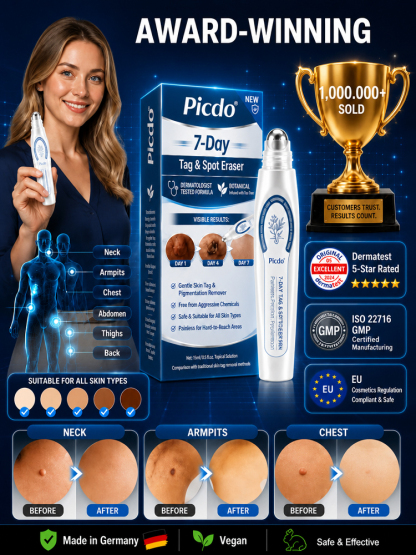 🚨 CRAZY DEAL ALERT: For a limited time, we are doing a BUY 1 GET 1 FREE! 🎁Painless Precision Wart & Mole Remover Pen - Instant Roll-Off