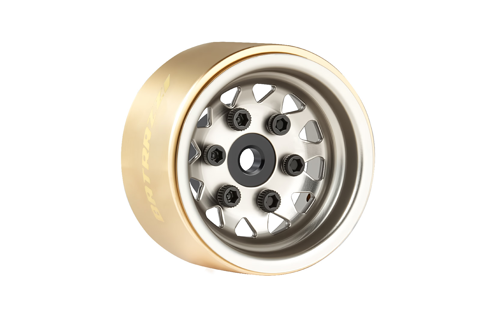 BATRAZZI 1.0” Steelie Beadlock Wheels (4 pcs)