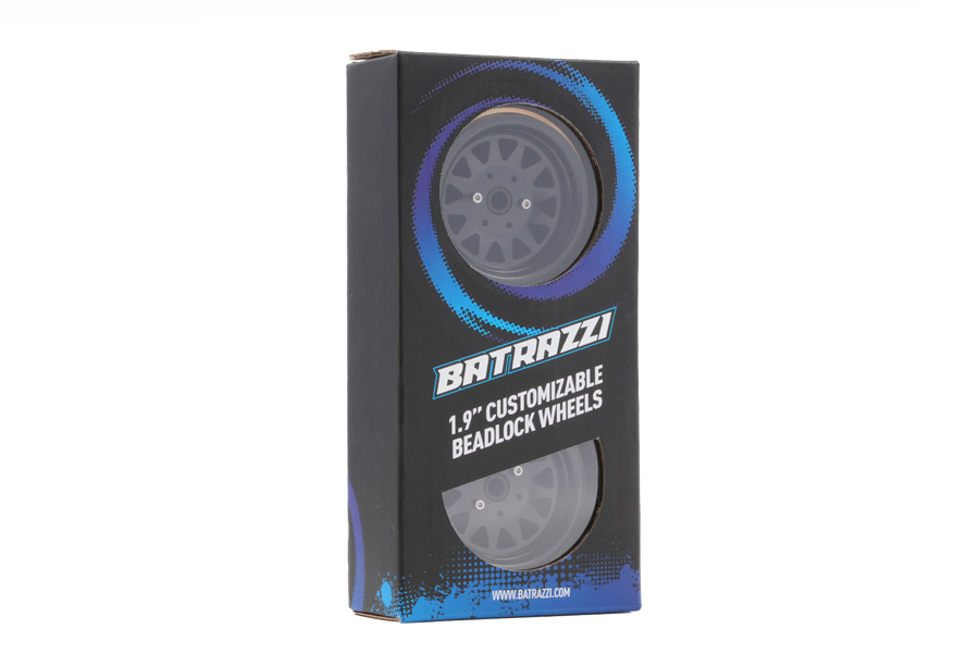 BATRAZZI 1.9” Steelie Beadlock Wheels (2pcs)