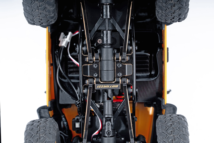 BATRAZZI Brass Center Skid Plate Mount for FCX24M