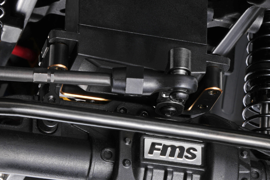 BATRAZZI Brass Steering Servo Mount for FCX10